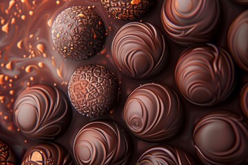 abstract background for National Truffle Day