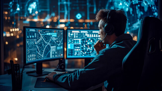 He is focused on his work