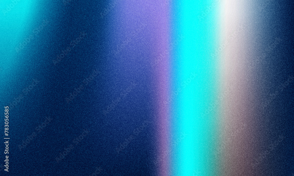 Poster blue and purple glowing gradient holographic background. blurred soft blend minimalist abstract nois