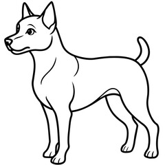      Dog vector illustration.
