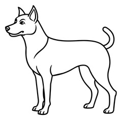      Dog vector illustration.
