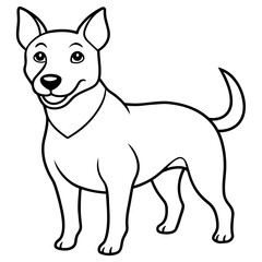      Dog vector illustration.
