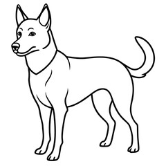      Dog vector illustration.
