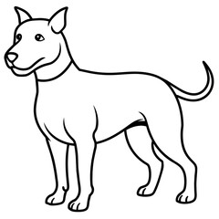      Dog vector illustration.
