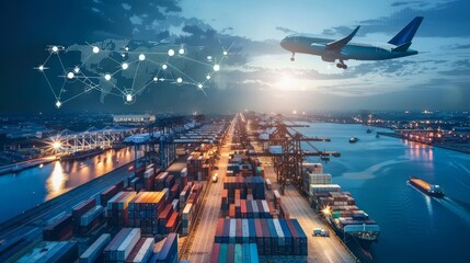 Cutting edge interface for streamlined management of worldwide supply chain operations