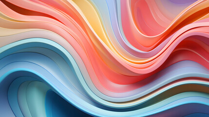 Digital technology teal and white geometric curve abstract poster web page PPT background