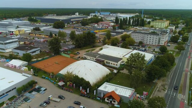 Stores Pila Sklepy Aerial View Poland