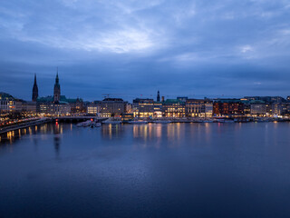 Fototapeta na wymiar Hamburg Cityscape