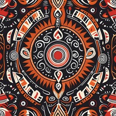 tribal pattern design