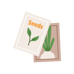 Seed packets illustration