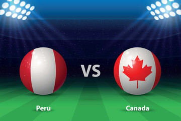 Peru vs Canada. America soccer tournament 2024 - 783072523