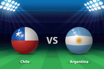 Chile vs Argentina, America soccer tournament 2024 - 783072529
