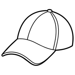 baseball cap vector illustration