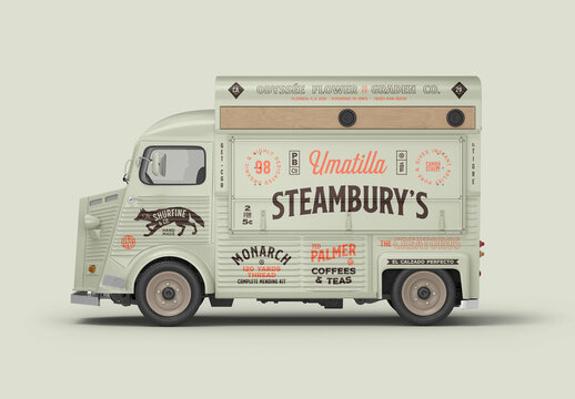 Food Truck Mockup
