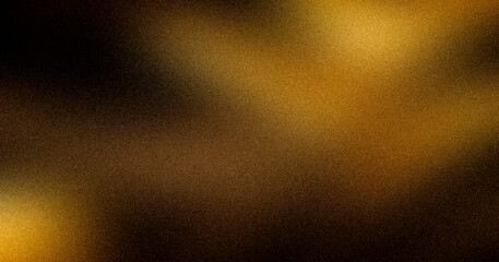 Black and gold background with highlights, rough texture, grainy noise.