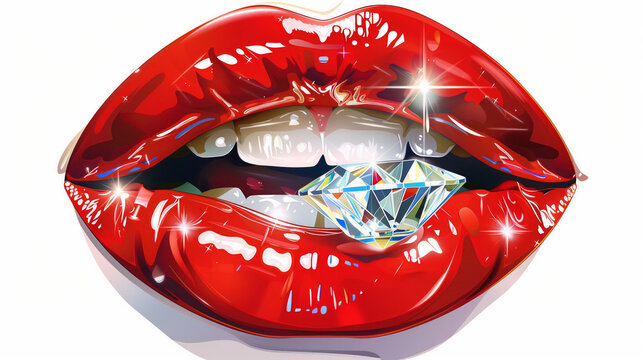 Snarling Lips Sticker Snarl Lips Images – Browse 574 Stock Photos, Vectors, and Video | Adobe ...