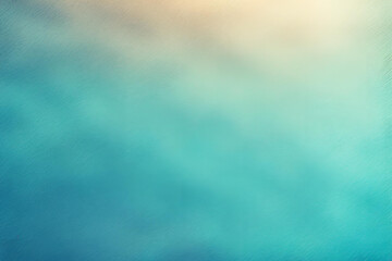 blue sea sky , color gradient rough abstract background shine bright light and glow template empty space , grainy noise grungy texture