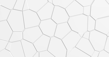 Abstract image of a cracked surface in gray tones. Background for your design. Vector illustration.