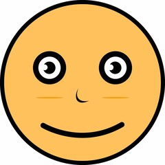 happy smiley face , smiley, smile, face, emoticon, icon, happy, cartoon, vector, illustration, symbol, expression, yellow, emotion, funny, fun, sign, joy, button, design, head, character, ball, eye, c