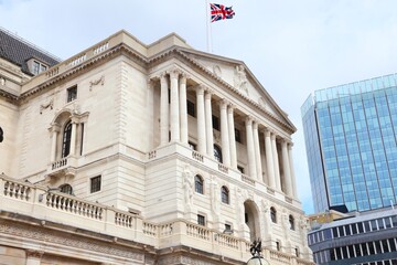 Bank of England in London UK - 783095543