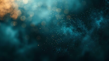 Obraz premium A dreamy night sky with a galaxy of stars and a nebula, blending dark blue and bright light, perfect for a cosmic-themed background or wallpaper