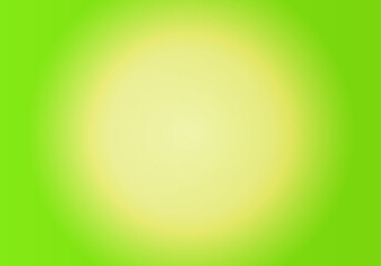 Fondo radial en degradado amarillo y verde