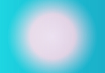 Fondo radial en degradado blanco y azul turquesa