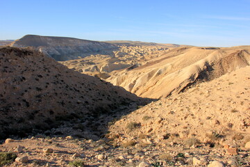 The Negev is a desert in the Middle East, located in Israel and occupying about 60% of its territory.