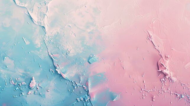 Blue Watercolor Splash: Abstract Frozen Nature Texture