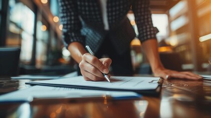 Financial Advisor Providing Personalized Financial Guidance in Office Setting