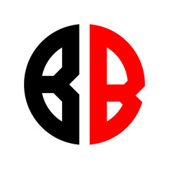 circle bb logo - obrazy, fototapety, plakaty