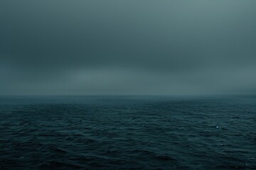 Obraz premium A dark and stormy sea
