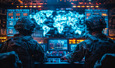 Military Intel Experts Use Holographic AR Tabletop for 3D Surveillance, Enemy Tracking & Data Analysis to Gain Strategic Advantage