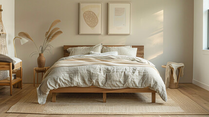 Calm Retreat. Creating a Modern Scandinavian Bedroom Oasis