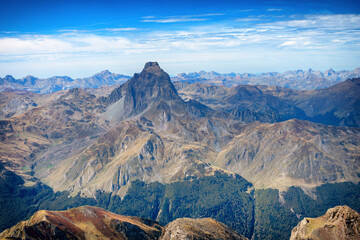 Pic du Midi d'Ossau depuis le Lurien