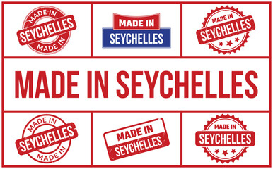 Made In Seychelles Rubber Stamp Set