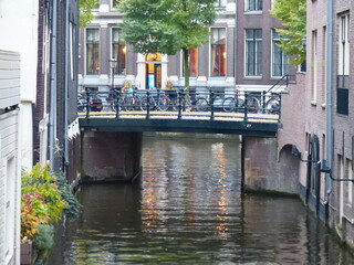 Canaux Amsterdam pont