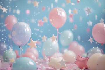 Shopping Festival Gift Design Material: Celebration Balloon