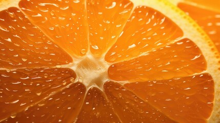 vibrant texture orange fruit