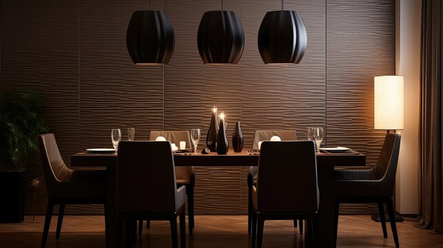 elegant brown interior