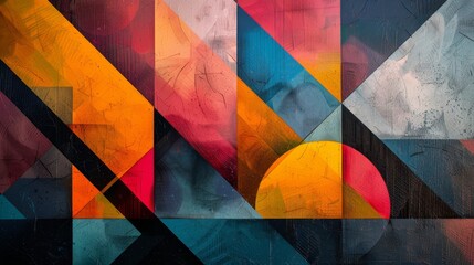 Fototapeta premium Craft a geometric masterpiece