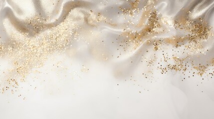 metallic gold and silver background