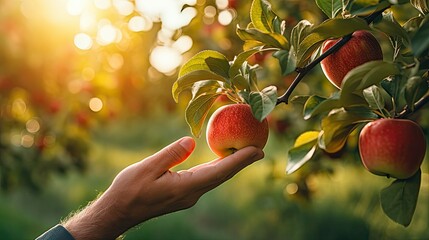 orchard organic apple fruit