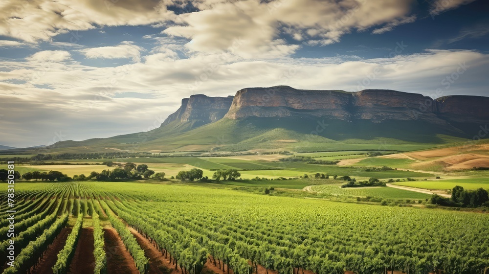 Wall mural irrigation south africa agriculture