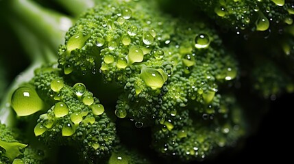 close nature broccoli fresh - obrazy, fototapety, plakaty