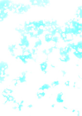 Seamless pattern with lights. Sky blue color background.