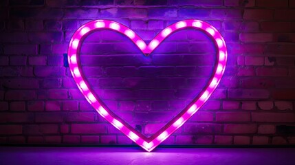 romance heart purple