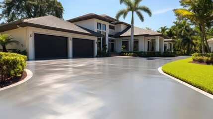 driveway concrete epoxy