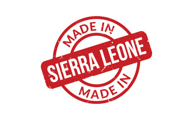 Made In Sierra Leone Rubber Stamp