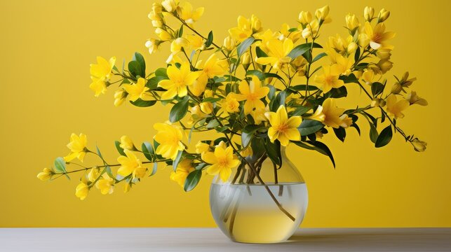 bouquet yellow jasmine